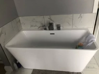 barrhaven soaker tub bathtub installation bathroom renovations ottawa plumber