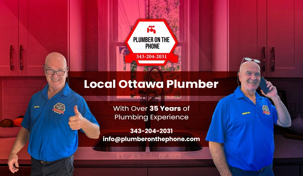 plumber ottawa plumber on the phone